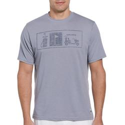 Mens Eco Golf Graphic Short Sleeve T-Shirt