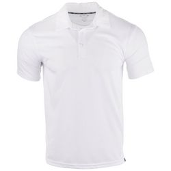 Golf America Mens Solid Knit Polo Shirt