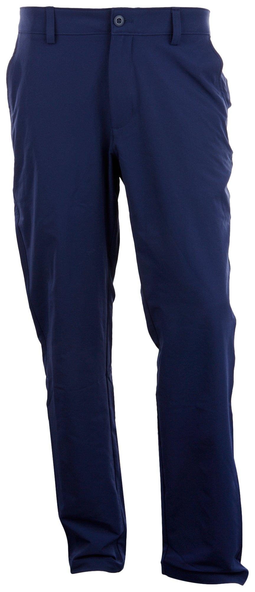 Under Armour Mens Active Flat Front Tapered Pants
