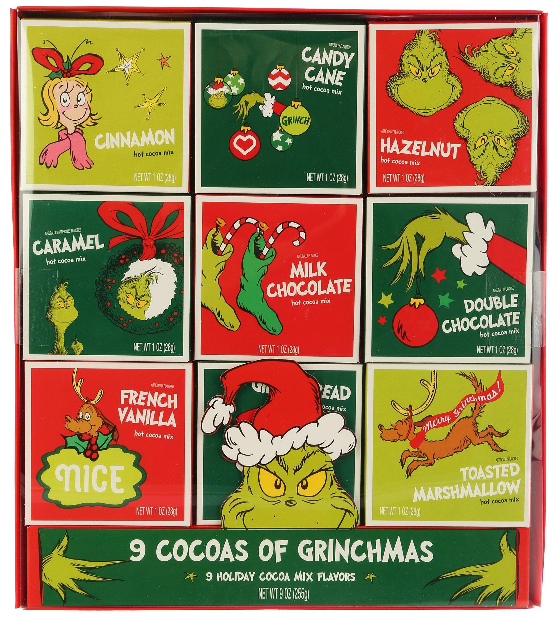 9 Pc Cocoas of Grinchmas Cocoa Mixes