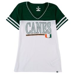 Miami Hurricanes Womens Cane Game Day Tee by Fanatics