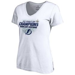 Tampa Bay Lightning Womens 2021 Stanley Cup Champs T-Shirt