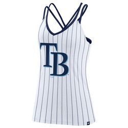Tampa Bay Rays Womens Strappy Striped Tank