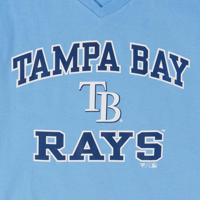 Tampa Bay Rays Womens Heart & Soul V Neck Tee by Fanatics