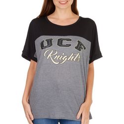 UCF Knights Womens Embellished Logo Short Sleeve Top
