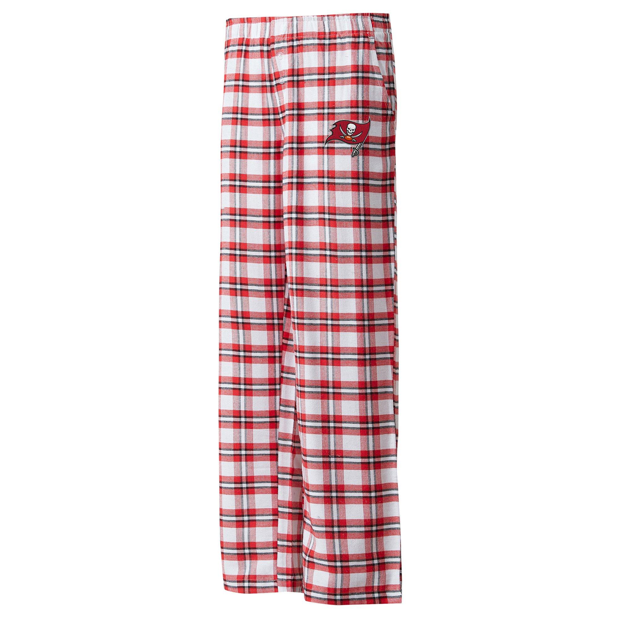Womens Tampa Bay Buccaneers Plaid Pajama Pants