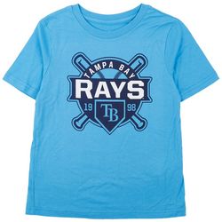 Tampa Bay Rays Little Boys Multi Hits Short Sleeve T-Shirt