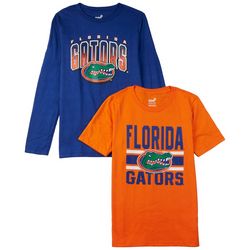 Florida Gators Kids 2-piece Long and Short Sleeve Shirt Set