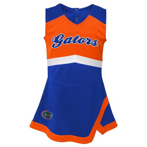 Florida Gators Toddler Girls Cheer Captain Cheerleader Set