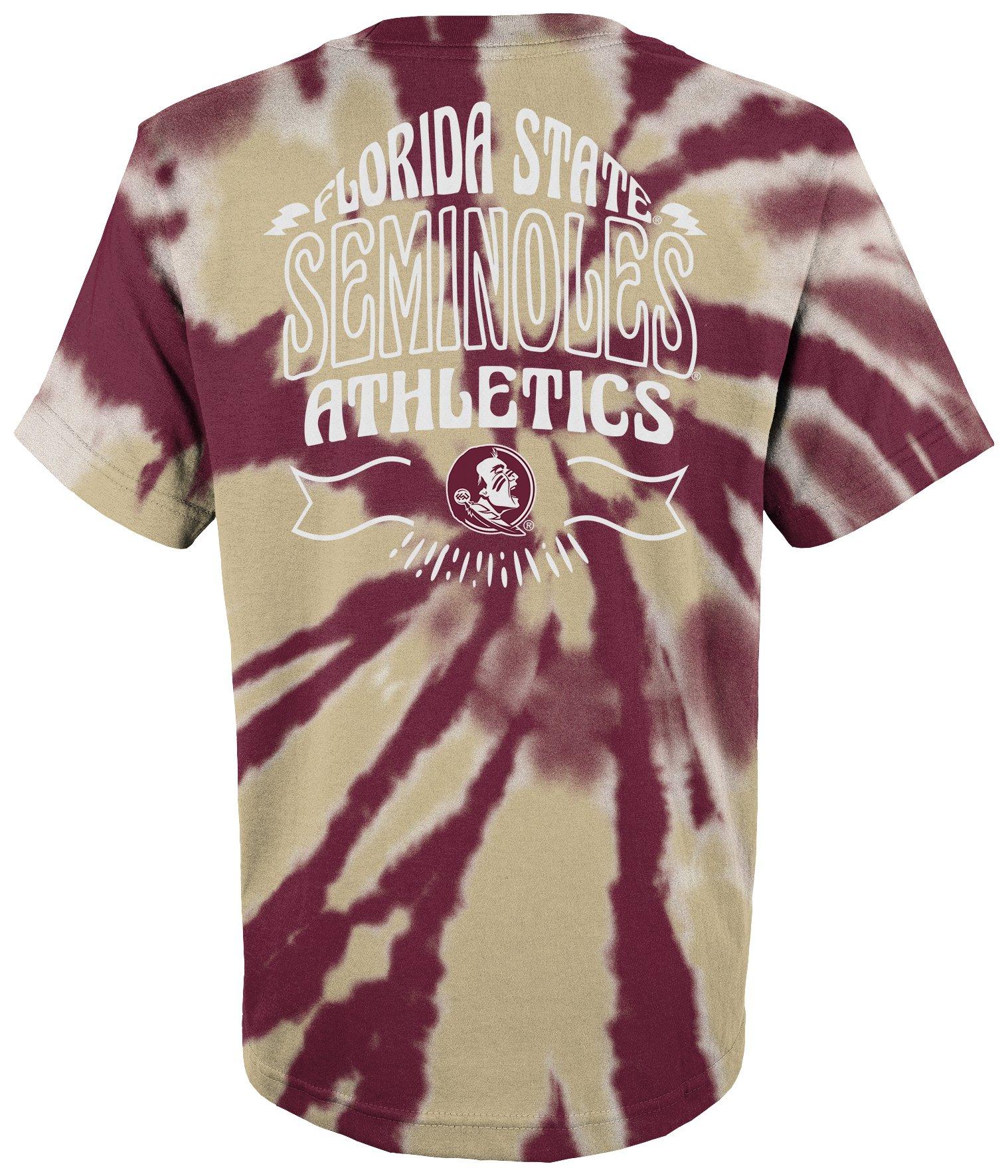 Florida State Big Boys Tie Dye Logo T-Shirt