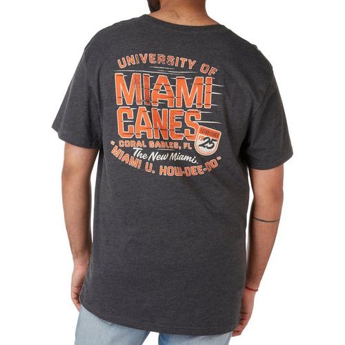 Miami Hurricanes Mens Game Face T Shirt by