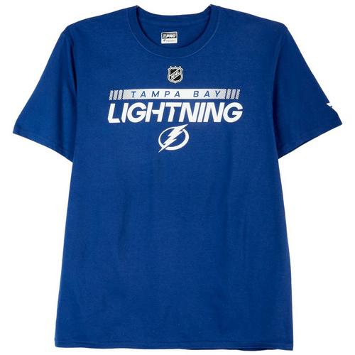 Mens Tampa Bay Lightning NHL Graphic Short Sleeve
