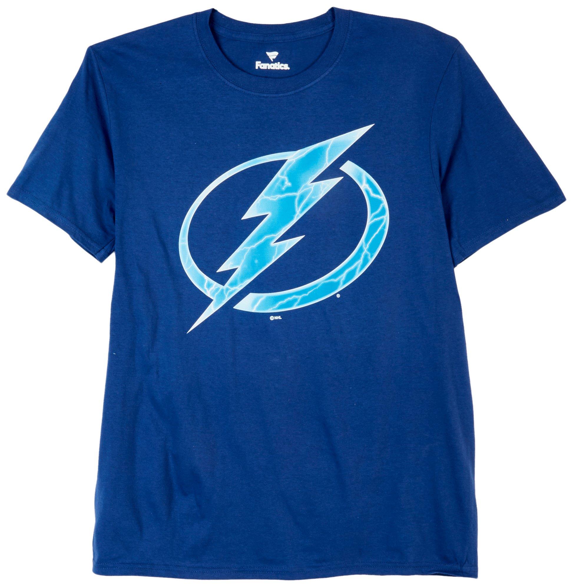 Mens Tampa Bay Lightning Graphic Short Sleeve T-Shirt
