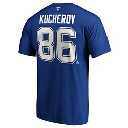 Mens Tampa Bay Lightning Kucherov Short Sleeve T-Shirt