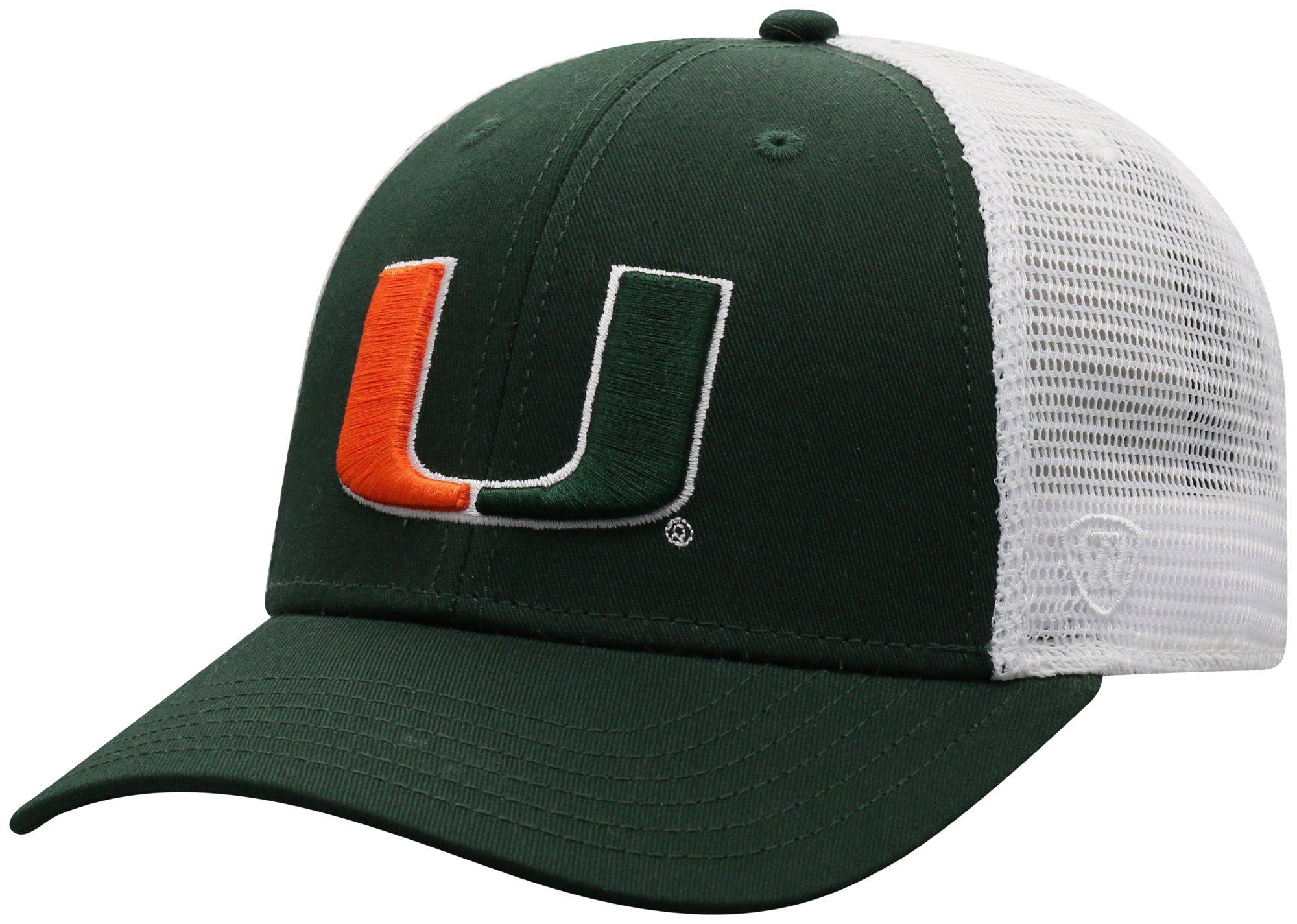 Miami Hurricanes Print Mesh Baseball Hat