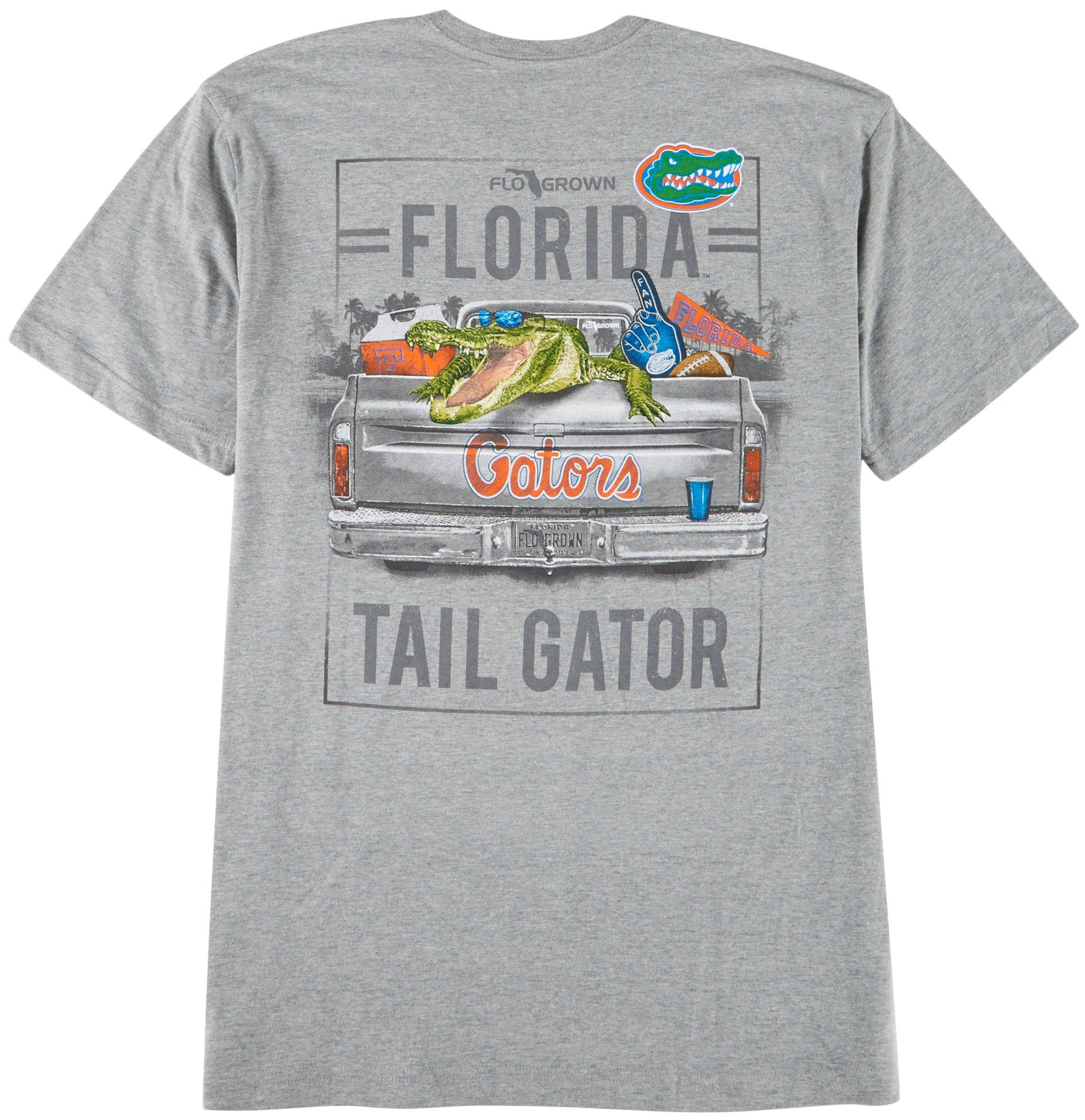 FloGrown Mens Florida Gators Tail Gator T-Shirt