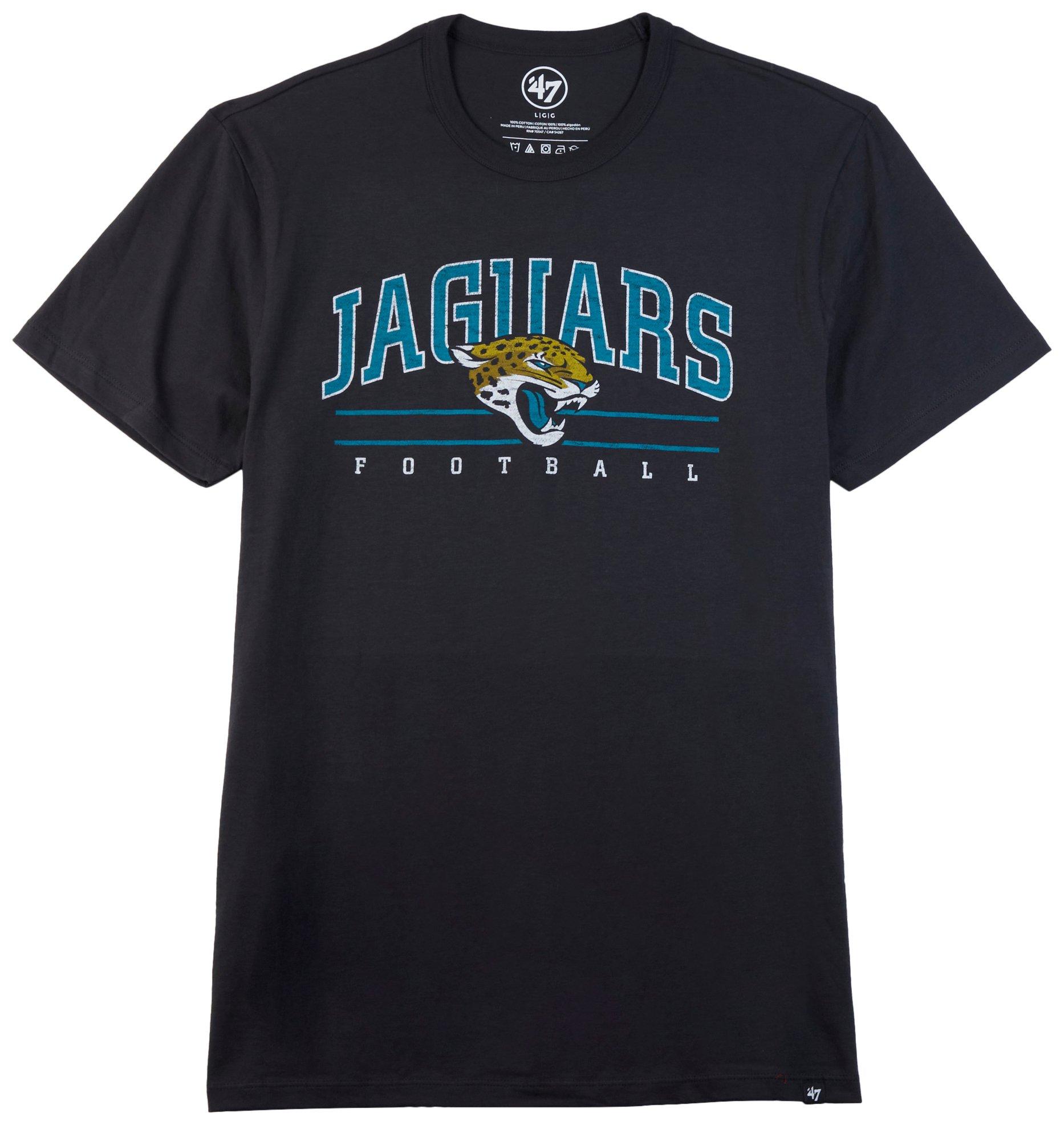 47 BRAND Mens Jacksonville Jaguars T-Shirt