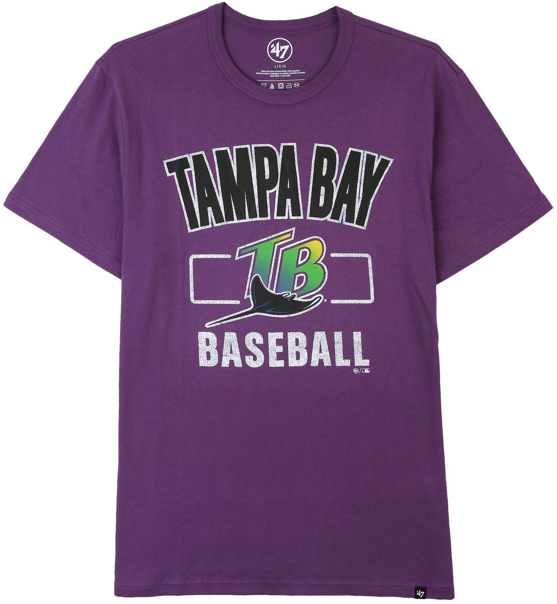 Tampa Bay Rays Mens Vintage Logo T-Shirt