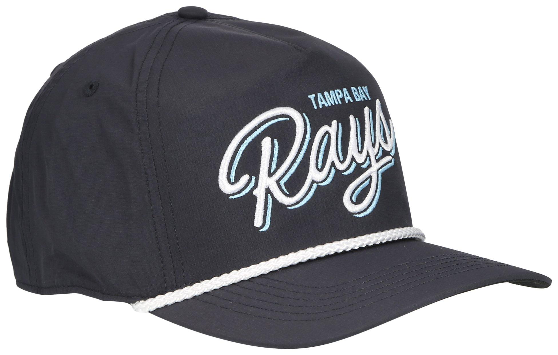 Tampa Bay Rays Mens Adjustable Snap-Back Baseball Hat