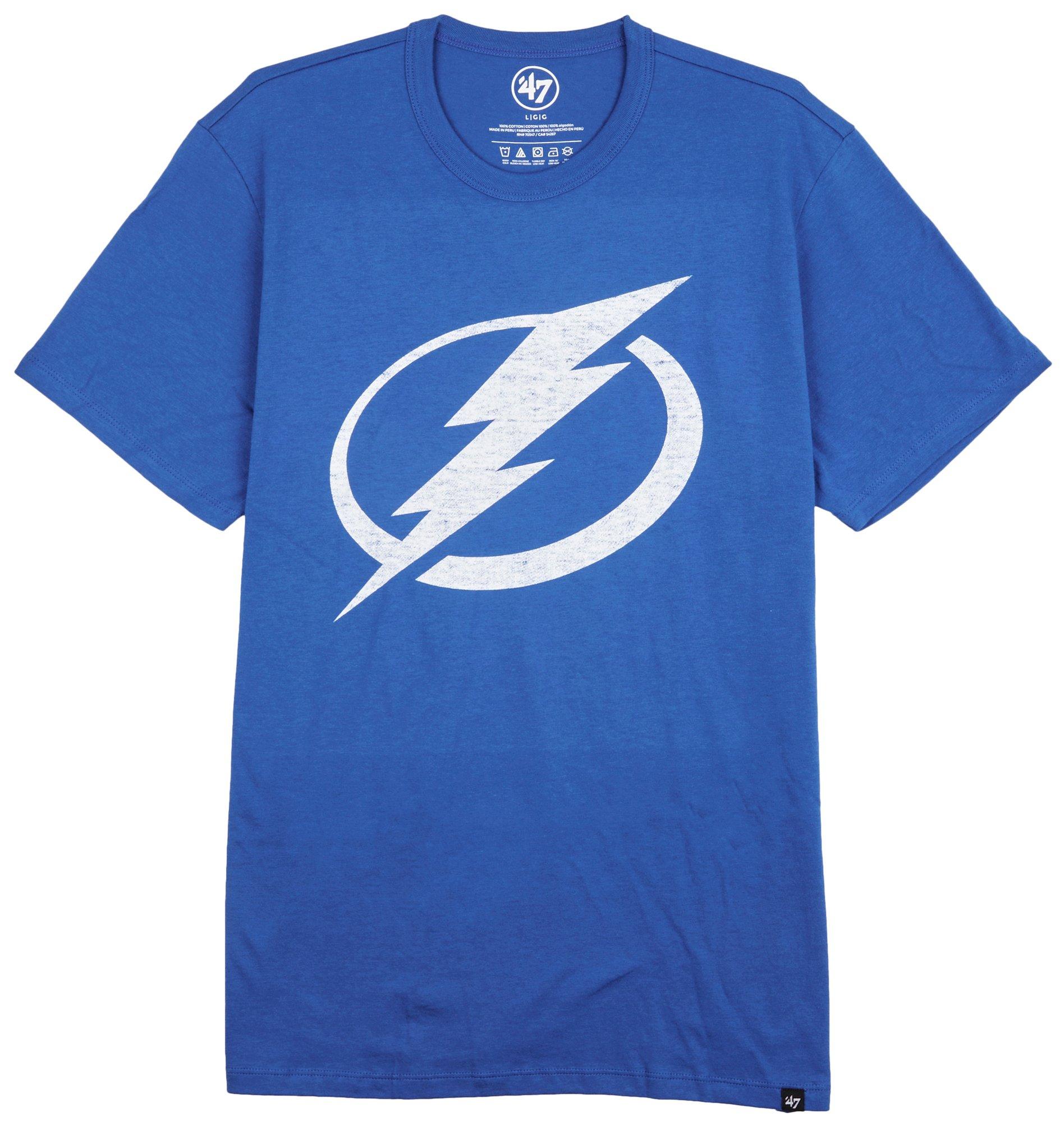 47 BRAND Mens Tampa Lightning T-Shirt