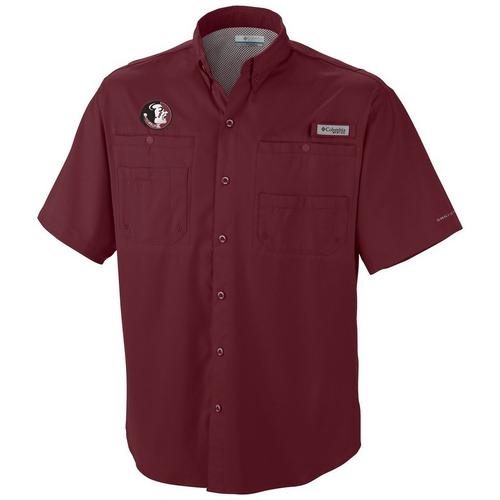Florida State Mens Tamiami Short Sleeve Shirt by