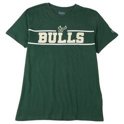 USF BULLS Mens Logo Solid Short Sleeve T-Shirt