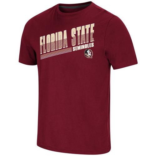 Florida State Mens Burgundy Logo T-Shirt