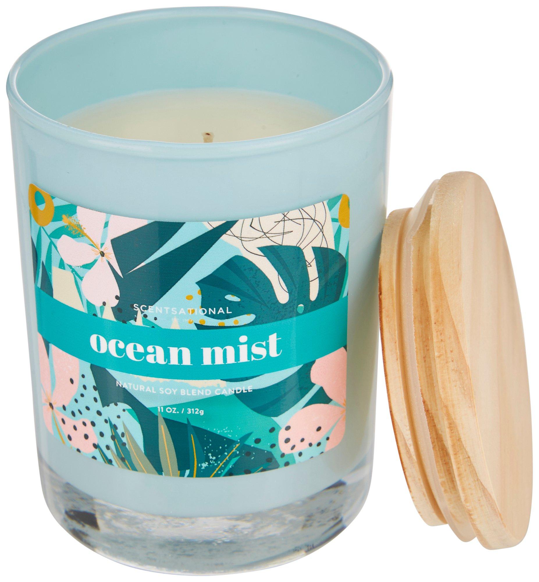 Scentsational 11 oz. Ocean Mist Soy Blend Candle
