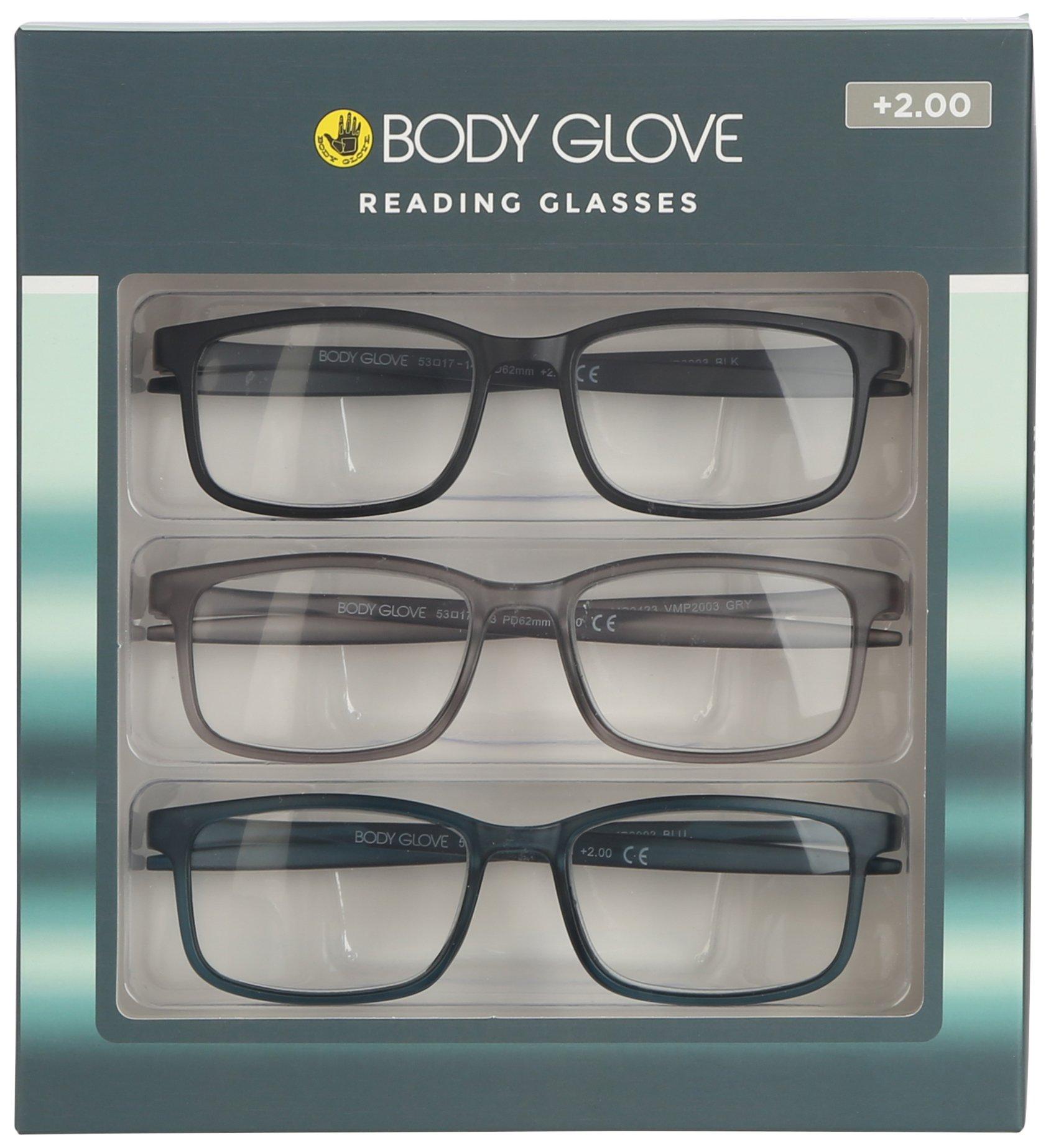 Body Glove 3-Pc. Rectangular Frame Readers Set