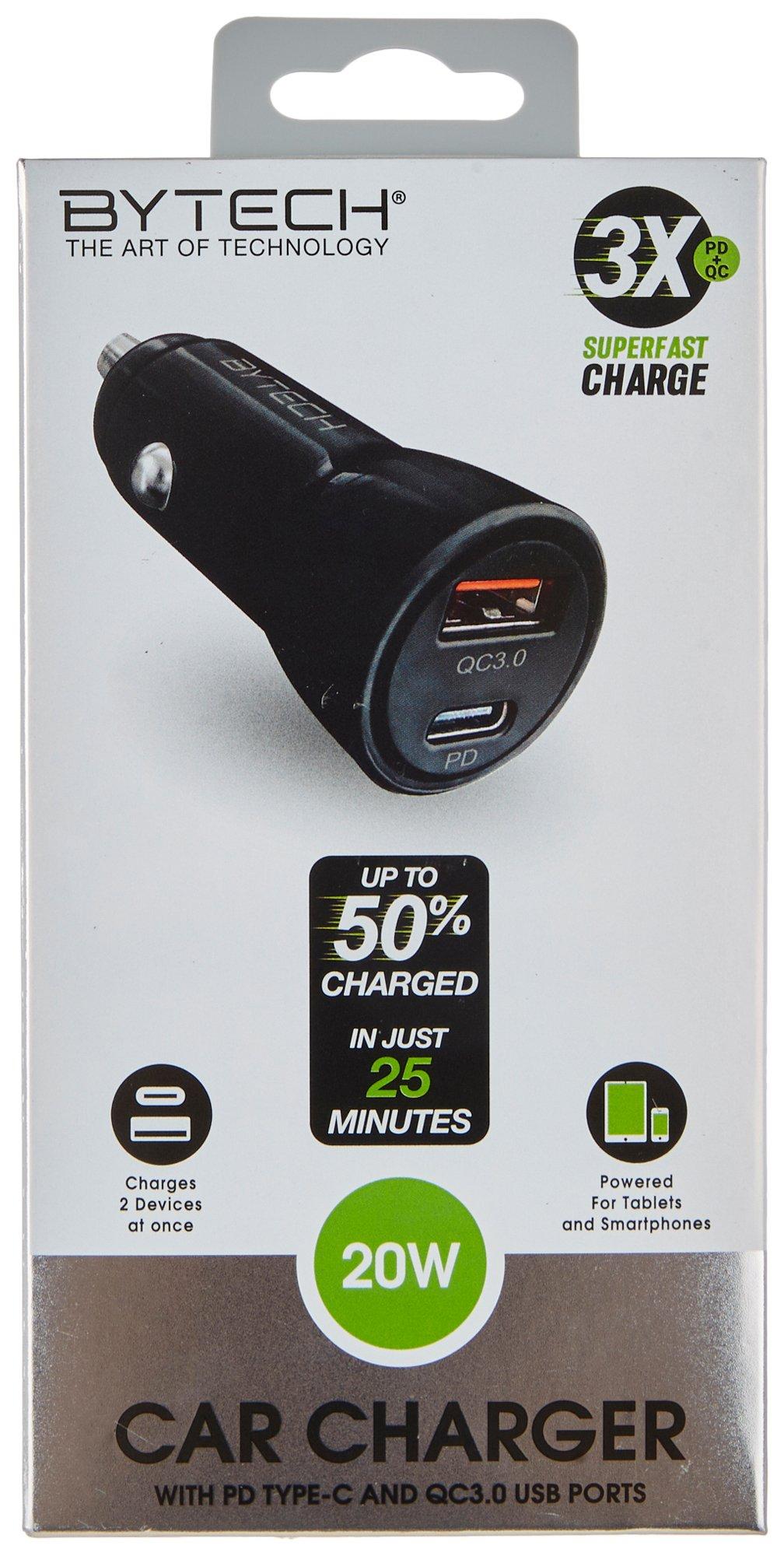 Bytech Plug-In Car Charger