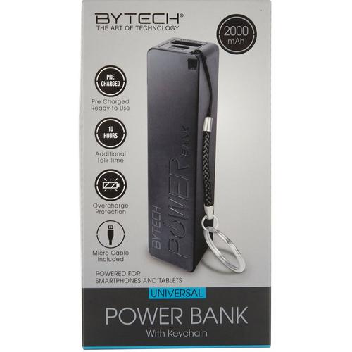 Bytech Universal Power Bank With Keychain