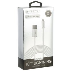 BYTECH 10' Lightning USB Charger
