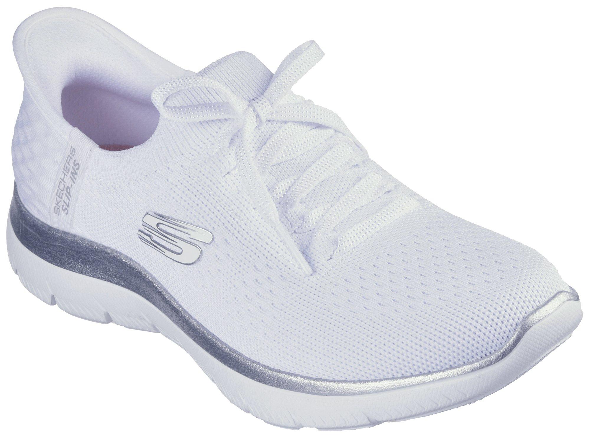 Women's Skechers, Slip-ins: GO WALK Flex - Grand Entrance Sneaker - Wi –  Peltz Shoes