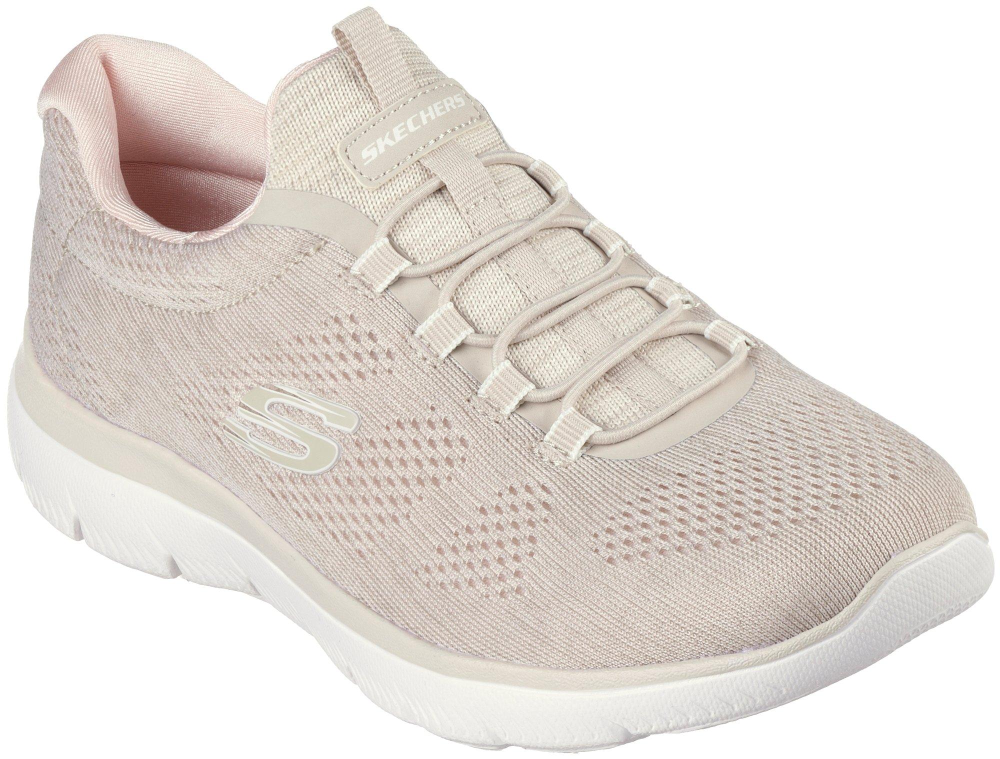 Skechers Womens Summits Fun Flair Athletic Shoes