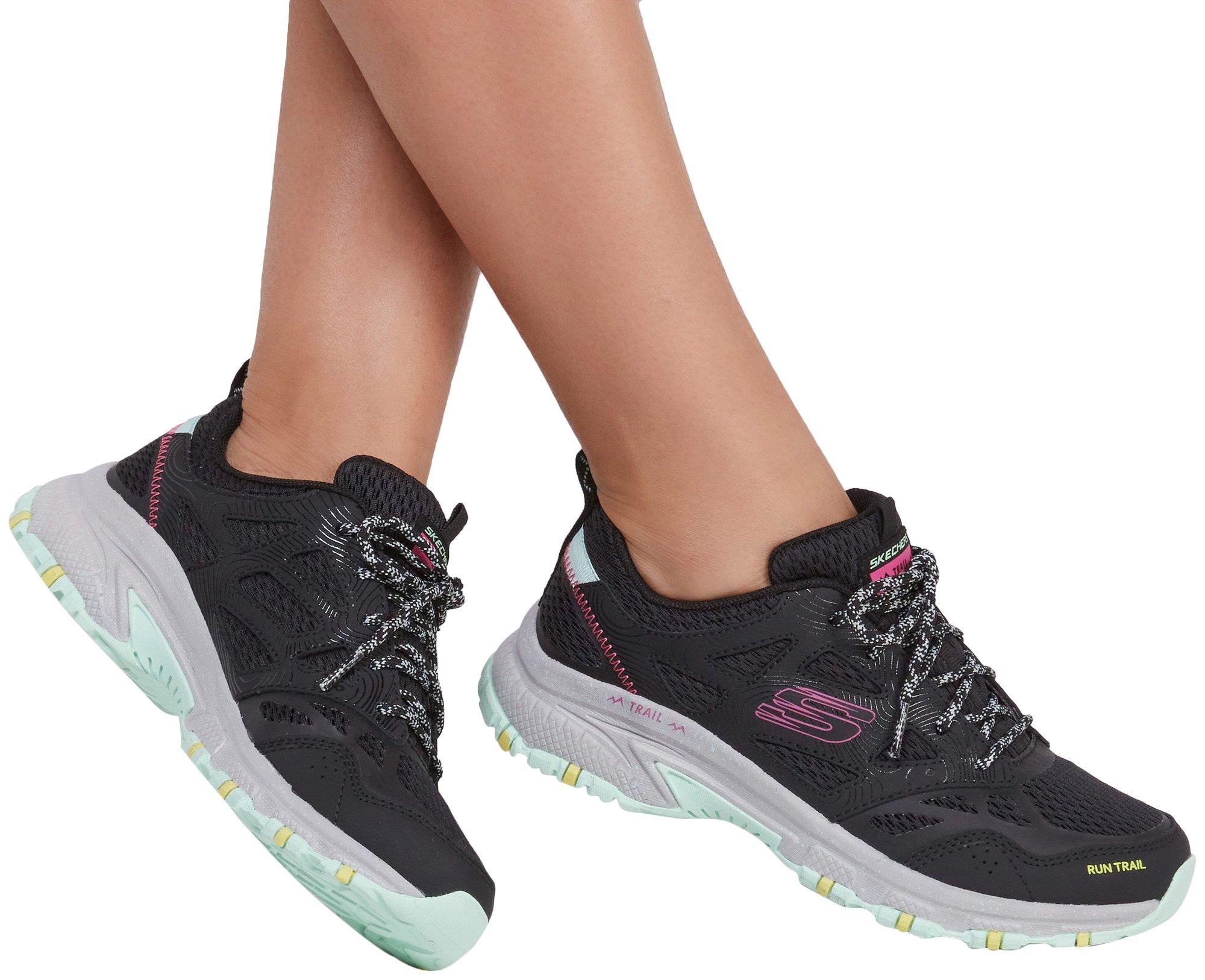 skechers hillcrest pure escapade women's trail athletic shoes