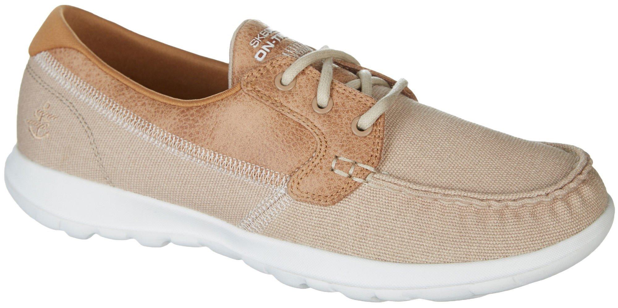 Womens OTG Go Lite Coral Boat Shoes