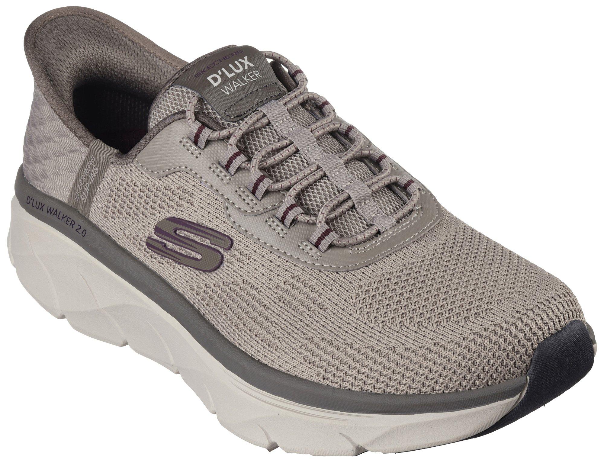Skechers Mens Slip-ins D'Lux Walker 2.0 Rezinate Shoes
