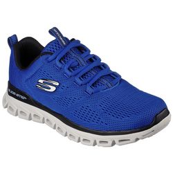 Skechers Mens Glide Step Fasten Up Athletic Shoes