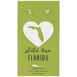 Florida State Love Stud Earrings