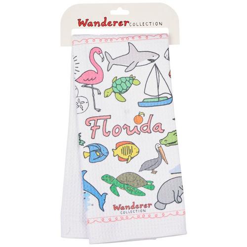 1 Brilliant Gift Florida Kitchen Towel