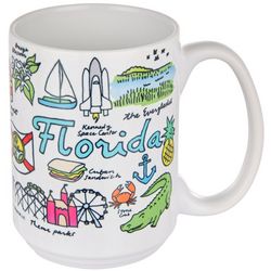 1 Brilliant Gift Ceramic Florida Themed Mug