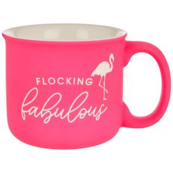 Eccolo Flocking Fabulous Flamingo Ceramic Mug