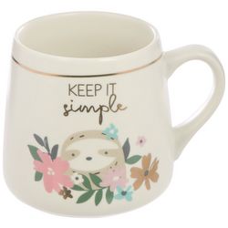 Karma Keep It Simple Sloth Mug