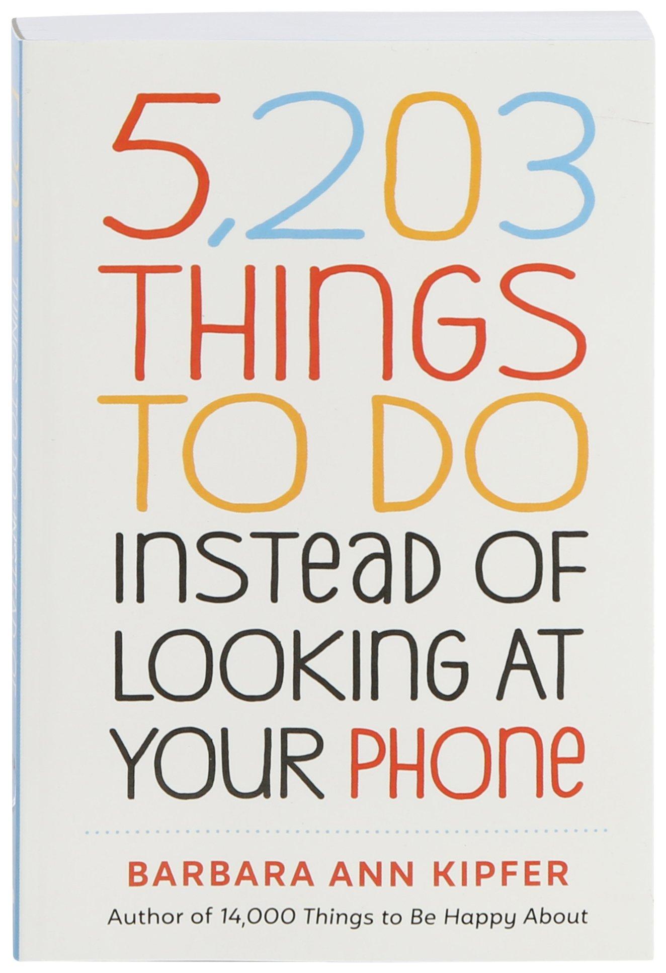 5,203 Things To Do Instead Of Look At Phone Book