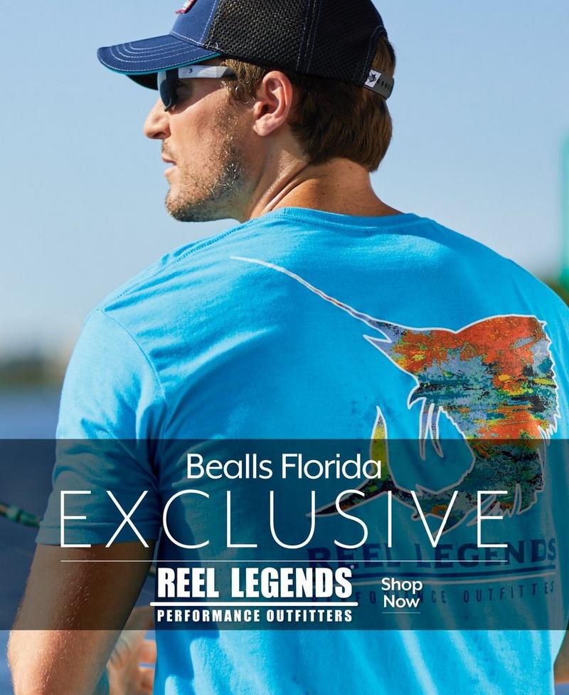 $16 Short Sleeve Reel Legends graphic tees for men