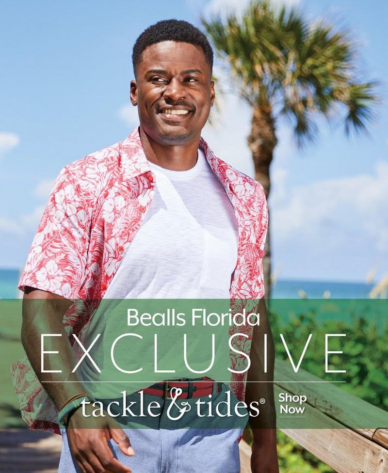 Starting at $10 Tackle & Tides for men