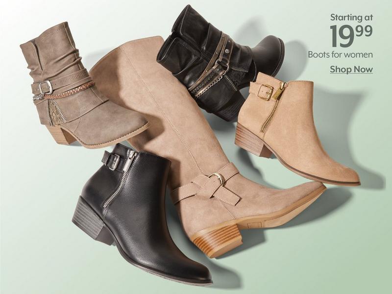 Starting at 19.99 Boots for women