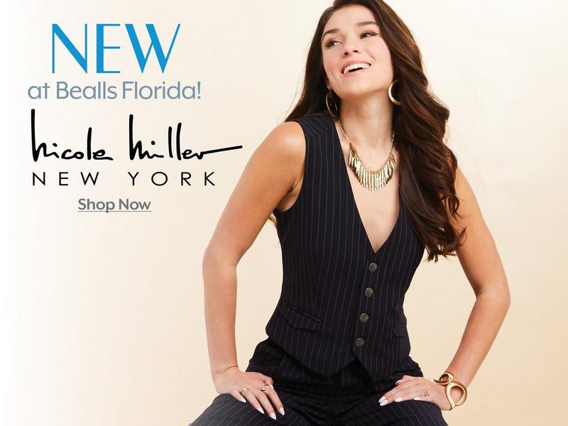 NEW at bealls Florida, Nicole Miller New York, Shop now.