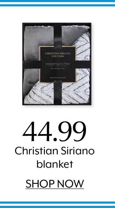 Christian Siriano blanket