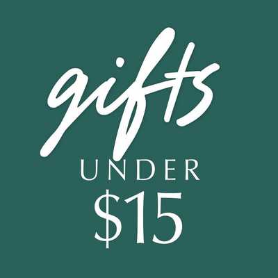 SHOP GIFTS UNDER $15